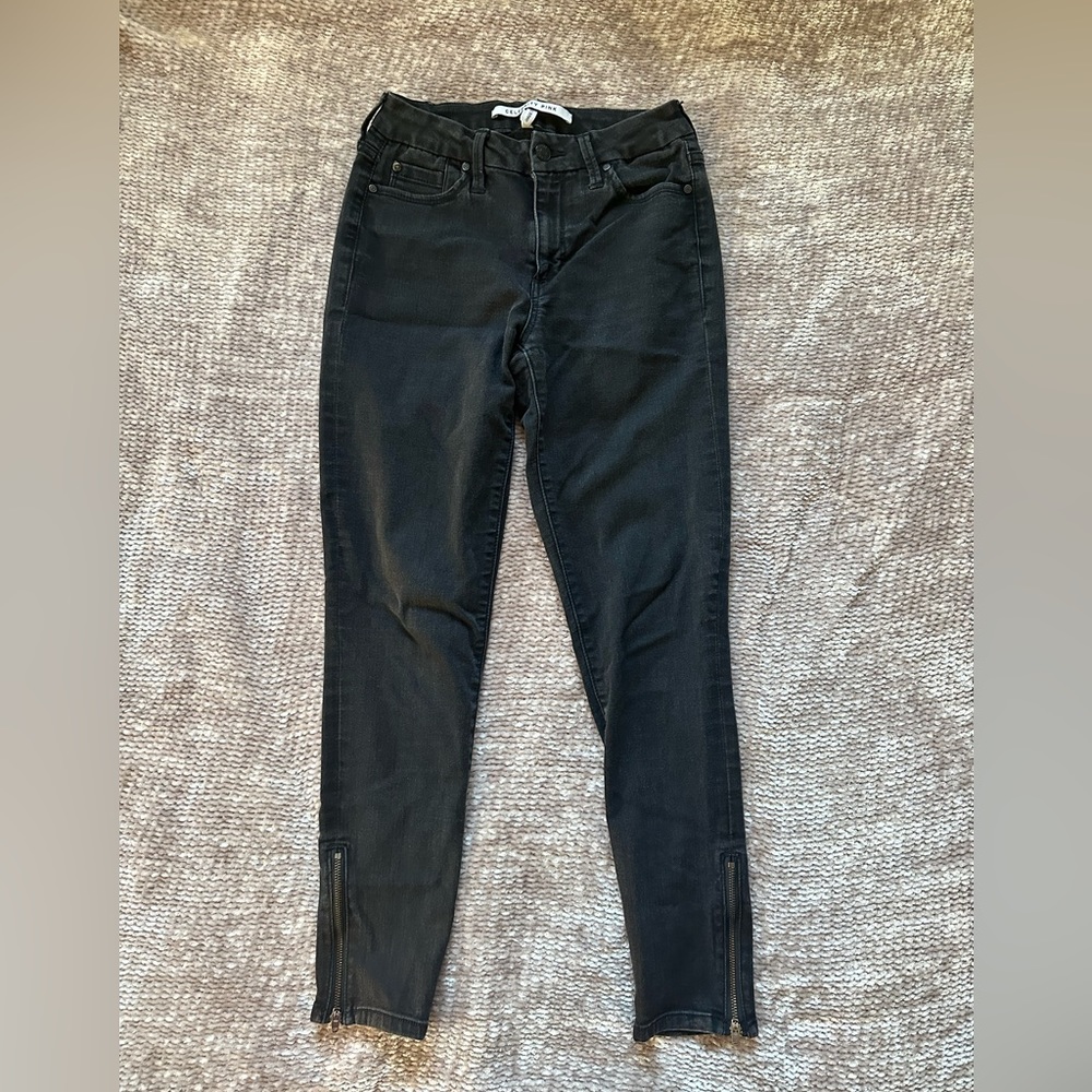 Mid Rise Ankle Skinny